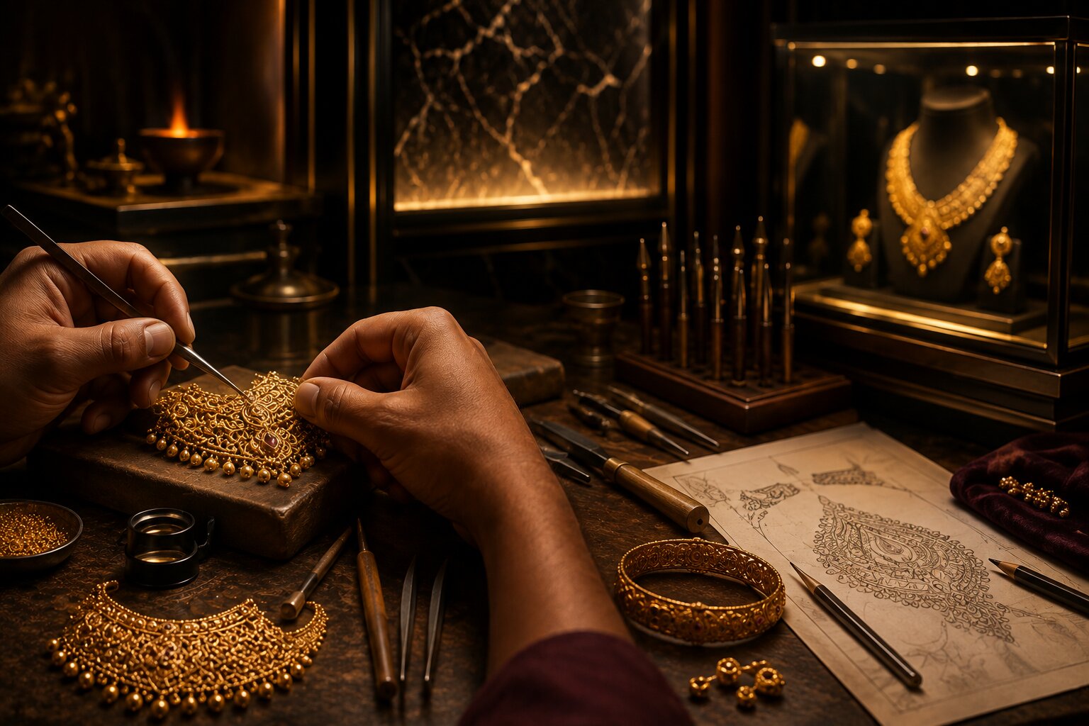 Suvarna Jewellers Gold and Silver Jewellery Manufacturing